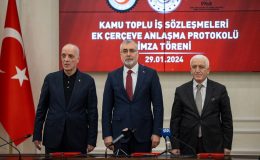 Kamu işçisine ek zam protokolü imzalandı