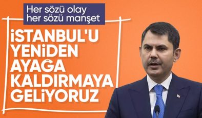 Murat Kurum: İstanbul’un 5 yıllık fetret döneminden kurtaracağız