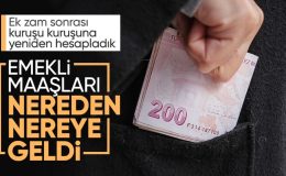 SSK ve Bağkur emeklilerinin yüzde 49,25 zamlı yeni maaşları