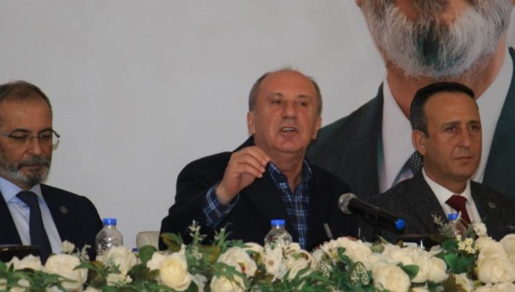 Muharrem İnce’den CHP’ye sert eleştiri: Yalan söylemeyin millete artık