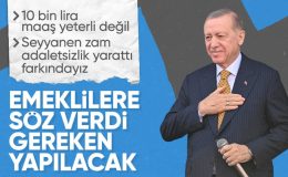 Cumhurbaşkanı Erdoğan’dan emeklilere ‘seyyanen zam’ açıklaması