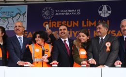 Giresun Liman Farklı Seviyeli Kavşağı’nın temel atma töreni yapıldı