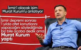 İzmir adayı Hamza Dağ, Murat Kurum’u anlattı: ‘Bu işin erbabı’