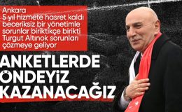 Turgut Altınok açıkladı: Gerçek anketlerde öndeyiz