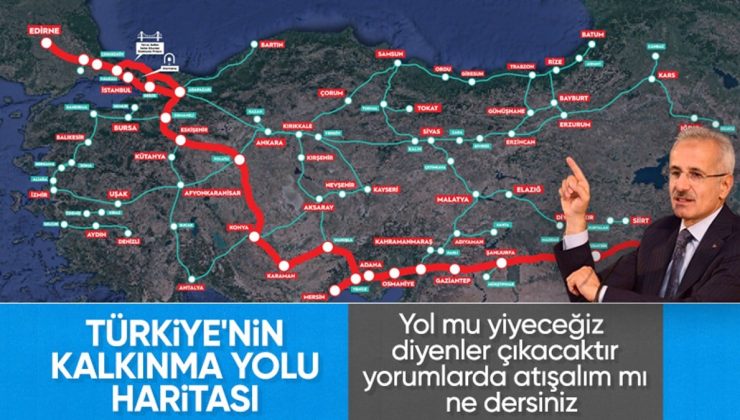 Bakan Abdulkadir Uraloğlu önemini anlattı: İşte Kalkınma Yolu’nun yurt içi güzergahı