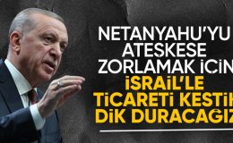 Cumhurbaşkanı Erdoğan: Tek gayemiz Netanyahu yönetimini ateşkese zorlamak