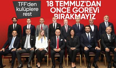 TFF’den seçim tarihiyle ilgili yeni açıklama