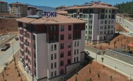 Kahramanmaraş ve Gaziantep’te depremzedeler bayrama yeni evlerinde giriyor