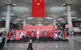 İstanbul Havalimanı’nda “15 Temmuz Demokrasi ve Milli Birlik Günü” sergisi açıldı