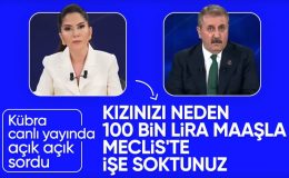 Kızı Meclis’te işe başlayan Mustafa Destici’yle Kübra Par arasında gergin anlar