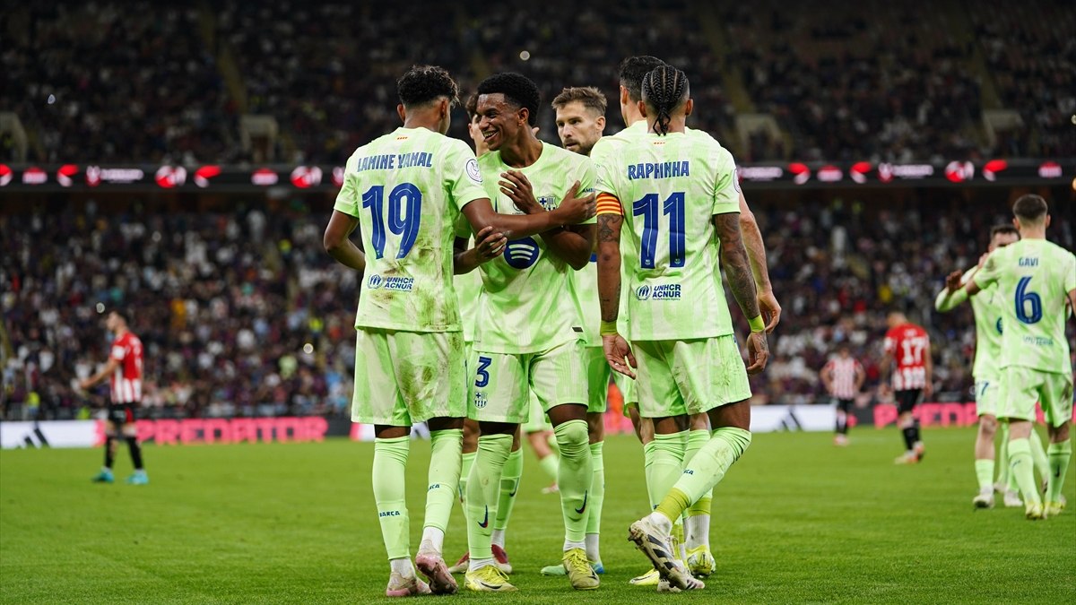 Athletic Bilbao’yu deviren Barcelona finale yükseldi