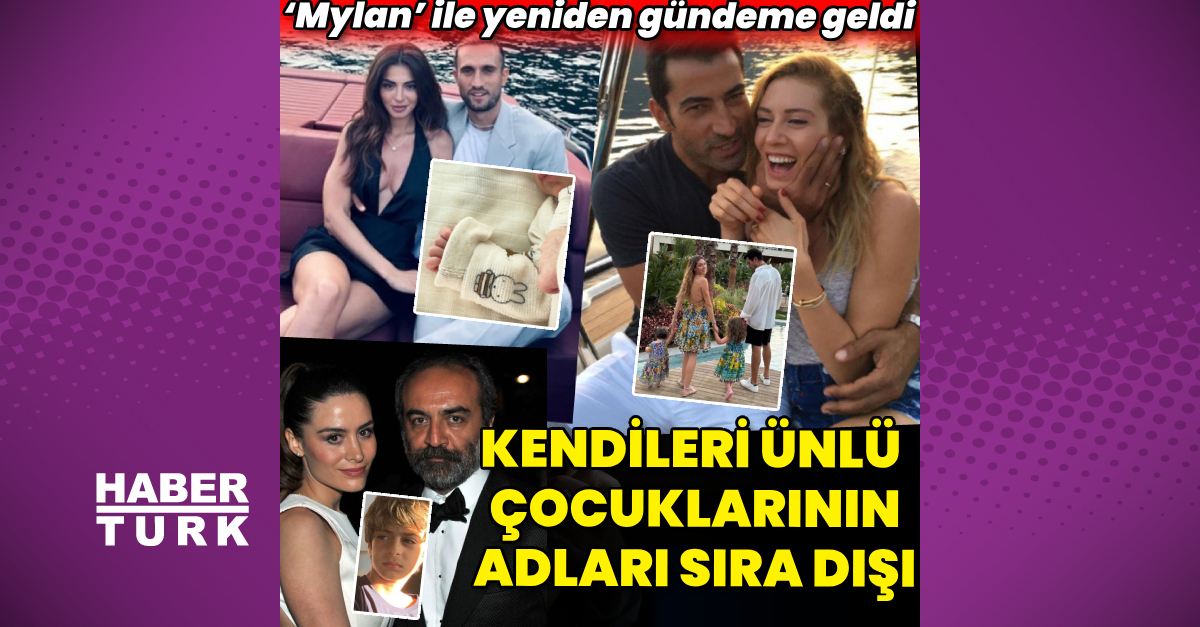Ünlülerin çocukları için seçtikleri sıra dışı isimler