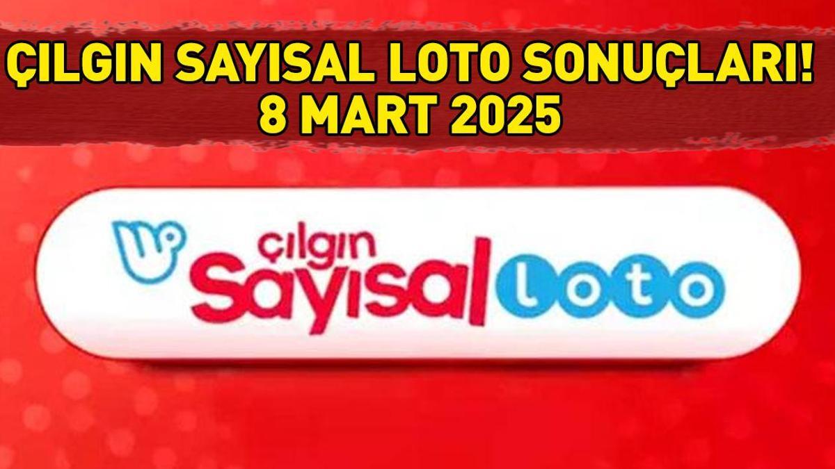 ÇILGIN SAYISAL LOTO SONUÇLARI AÇIKLANDI 8 MART 2025: Çılgın Sayısal Loto sonuçları nasıl öğrenilir? Sonuç sorgulama ekranı!